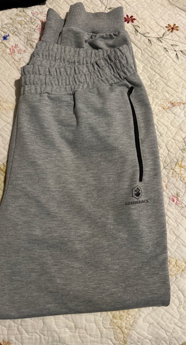 Gri Fermuarlı Erkek Eşofman Altı - Görsel 2