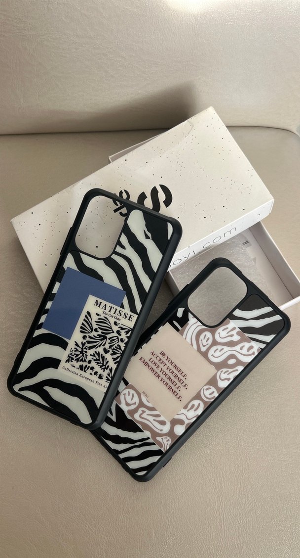 Çizgili Bohem Desenli Telefon Kılıfı/ Redmi Note 10/10s - Görsel 2