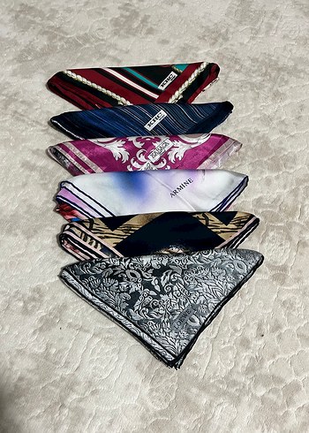 Gri kadın eşarp - Görsel 3