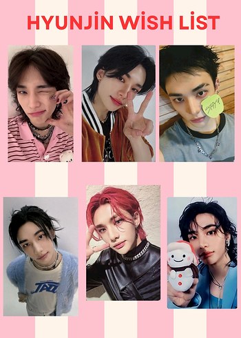 Hyunjin wish list - Görsel 3