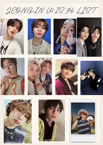 Jeongin wish list - Görsel 2