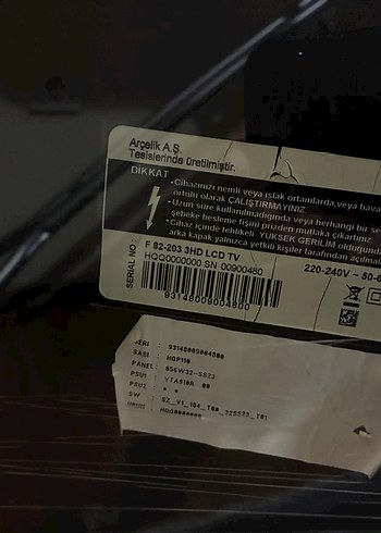 Siyah Beko 82 EKRAN TV - Görsel 4