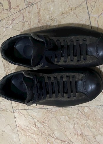 Siyah Erkek Günlük gerçek deri ayakkabı - Görsel 2