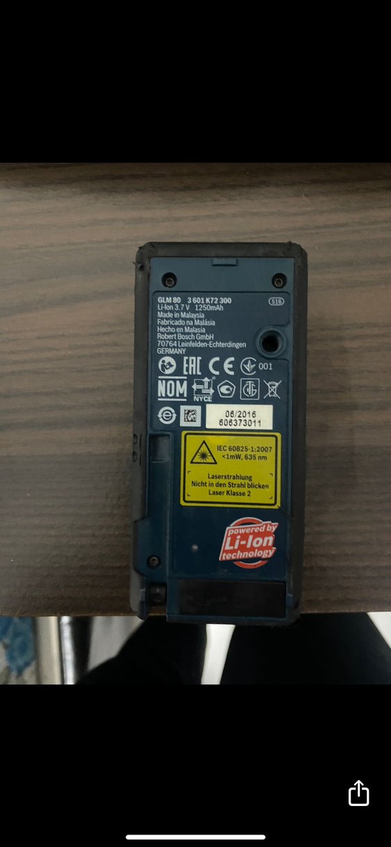 Bosch GLM 80 Profesyonel Lazer Ölçüm Cihazı - Görsel 4