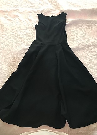 Diğer Siyah midi boy elbise