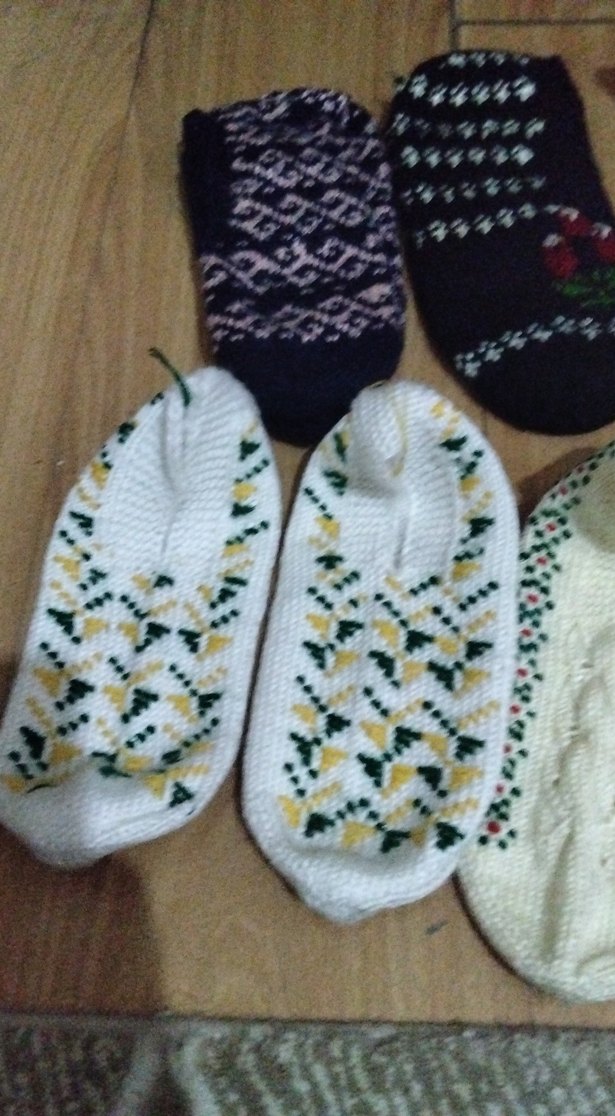 el örgüsü çeyiz lık patik modelleri - Görsel 5