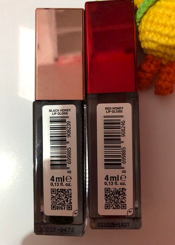 Mara Red&Black Honey Lip Gloss - Görsel 2