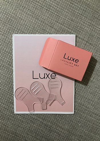 Luxe Pembe Kirpik Lifting Seti - Görsel 8