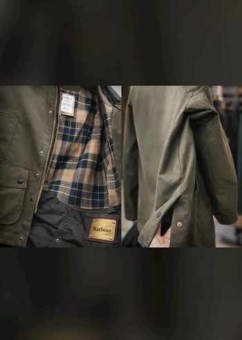 Barbour Erkek Haki Regular Fit Düğmeli mont - Görsel 3