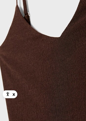 V Yaka dökümlü Uzun Kadın Tulum - Görsel 11