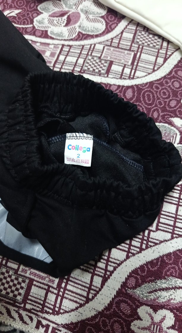 Erkek Siyah Baskılı Streetwear Eşofman Altı - Görsel 3