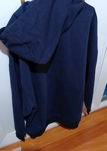 M Baskılı Kapüşonlu Kadın Sweatshirt - Görsel 3