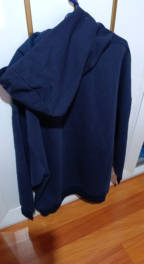 M Baskılı Kapüşonlu Kadın Sweatshirt - Görsel 3