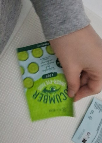 Salatalık Özlü Göz Maskesi - Görsel 3