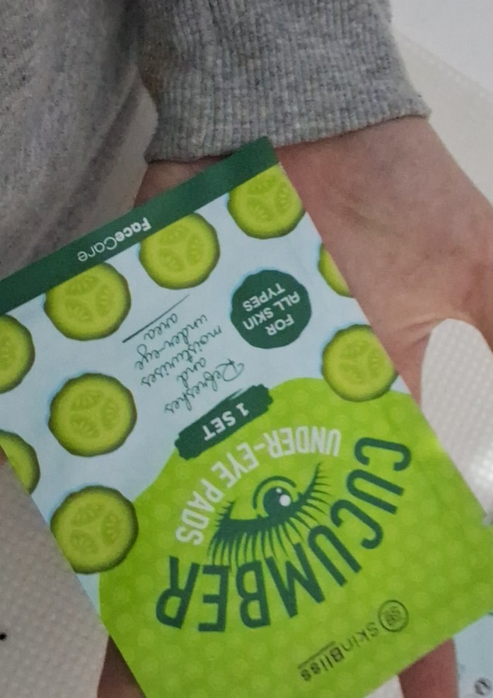 Salatalık Özlü Göz Maskesi - Görsel 5