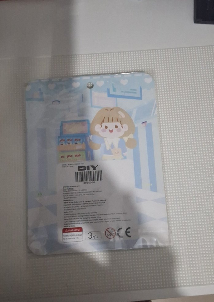 Pastel Mavi Çocuk Temalı Çıkartmalar - Görsel 2