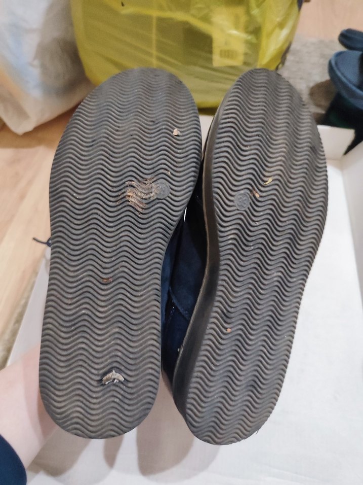 Erkek Çocuk Koyu Mavi Lastik Özel Ayakkabı - Görsel 3