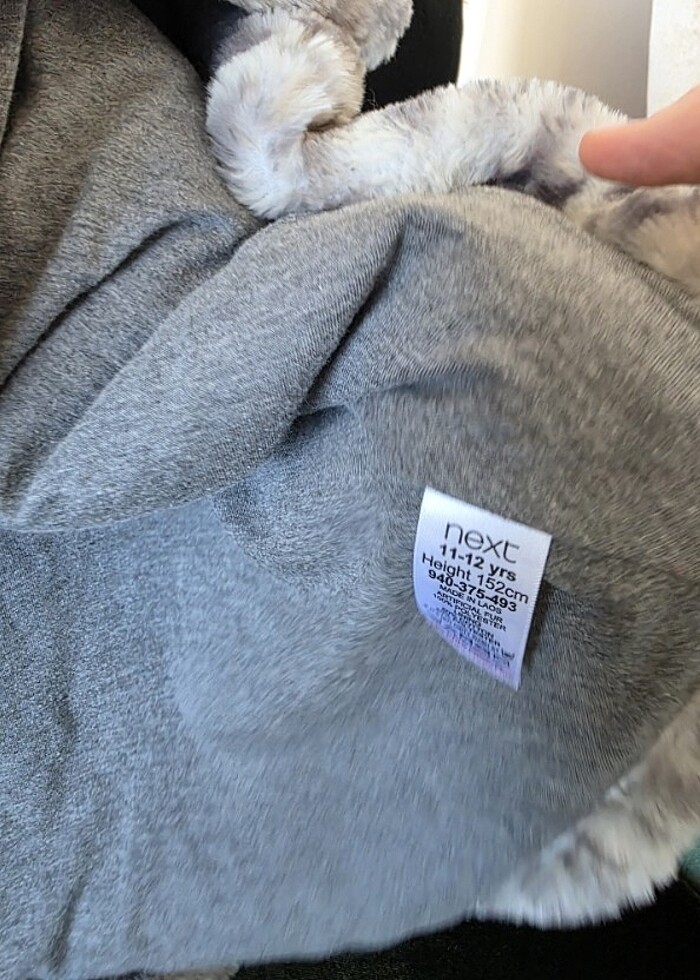 Peluş Pelerin - Görsel 2