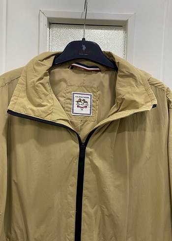 Bej Uzun Bayan Yağmurluk Fermuarlı - Görsel 2