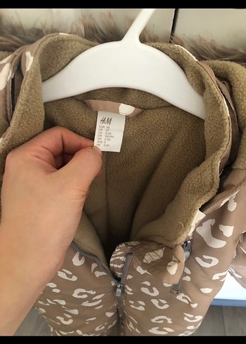 Kahverengi Leopar Desenli Bebek Tulumu - Görsel 4