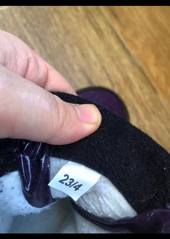 Kız Çocuk Mor Lastik Bot - Görsel 6