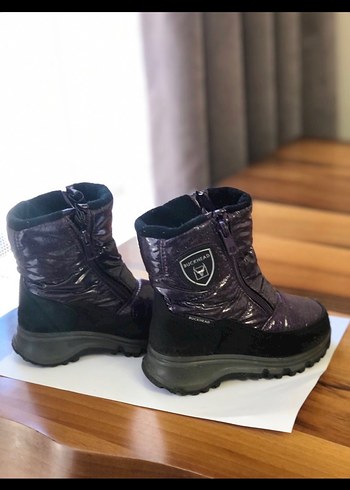 Kız Çocuk Mor Lastik Bot - Görsel 3