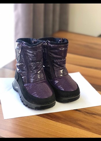 Kız Çocuk Mor Lastik Bot - Görsel 2