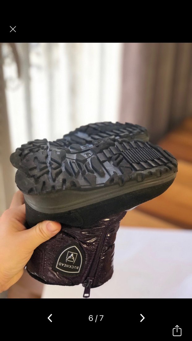 Kız Çocuk Mor Lastik Bot - Görsel 5