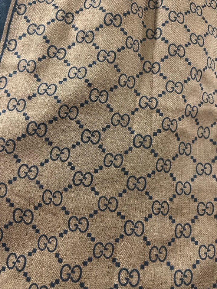 Kahverengi gucci  Şal - Görsel 2