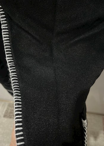 Siyah Kadın Midi Yelek - Görsel 4