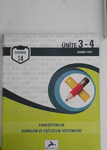 prf yayınları 11.sınıf matematik soru bankası - Görsel 3