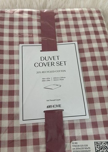 H&M DESENLİ ÇİFT KİŞİLİK NEVRESİM TAKIMI - Görsel 4