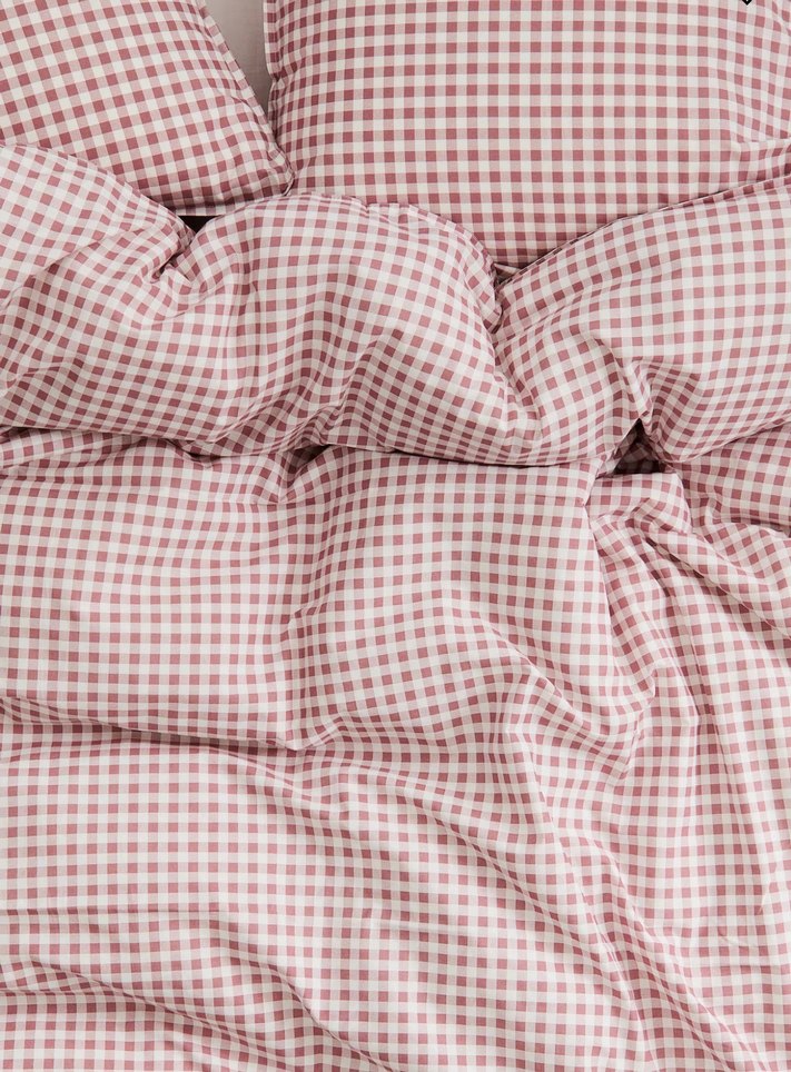 H&M DESENLİ ÇİFT KİŞİLİK NEVRESİM TAKIMI - Görsel 2