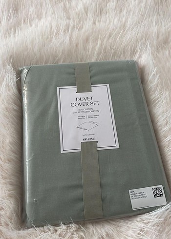 HM HOME ÇİFT KİŞİLİK Gri Düz Nevresim Takımı - Görsel 4