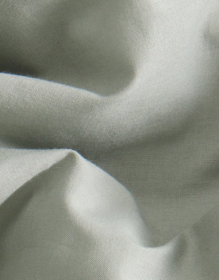 HM HOME ÇİFT KİŞİLİK Gri Düz Nevresim Takımı - Görsel 2