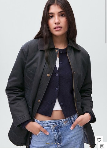 MANGO MUMLU GÖRÜNÜMLÜ PARKA - Görsel 2