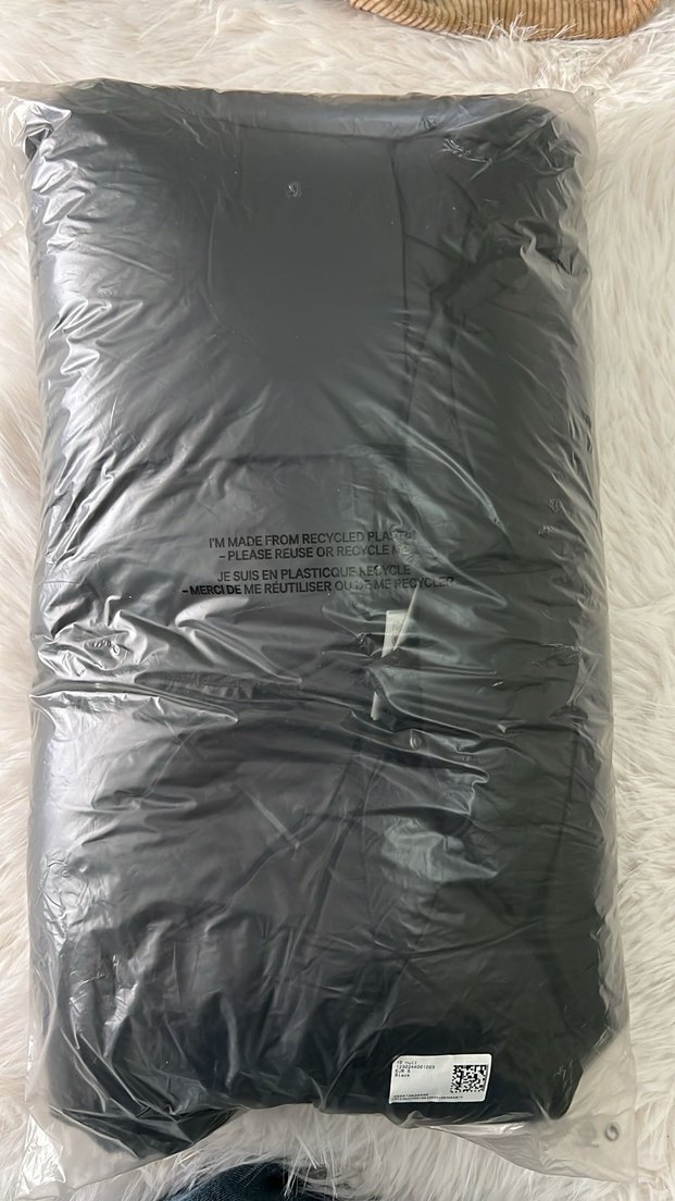 H&M Siyah Kapüşonlu Kadın Şişme Yelek - Görsel 5