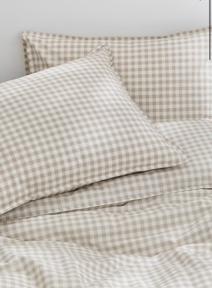 H&M DESENLİ ÇİFT KİŞİLİK NEVRESİM TAKIMI - Görsel 2