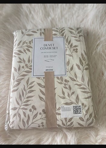 H&M ÇİFT KİŞİLİK/BATTAL BOY FLANEL NEVRESİM TAKIMI - Görsel 5