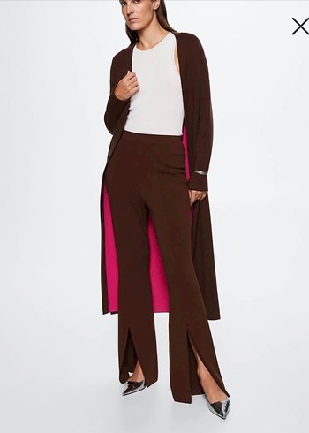 MANGO TRİKO PALTO - Görsel 6