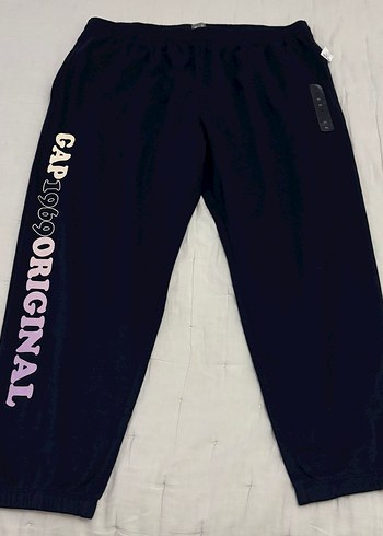 GAP Lacivert Baskılı Rahat Kesim Erkek Eşofman Altı - Görsel 6