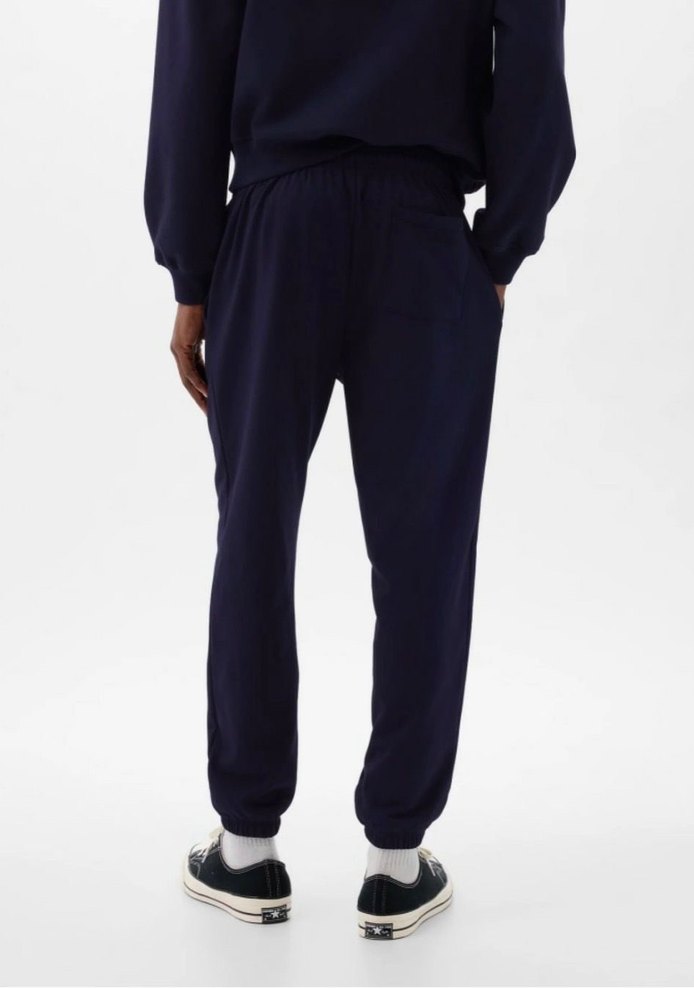 GAP Lacivert Baskılı Rahat Kesim Erkek Eşofman Altı - Görsel 4