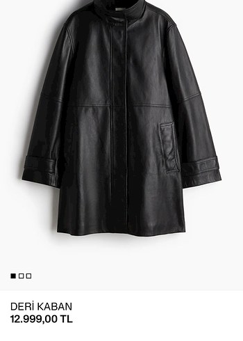 H&M DERİ KABAN - Görsel 4