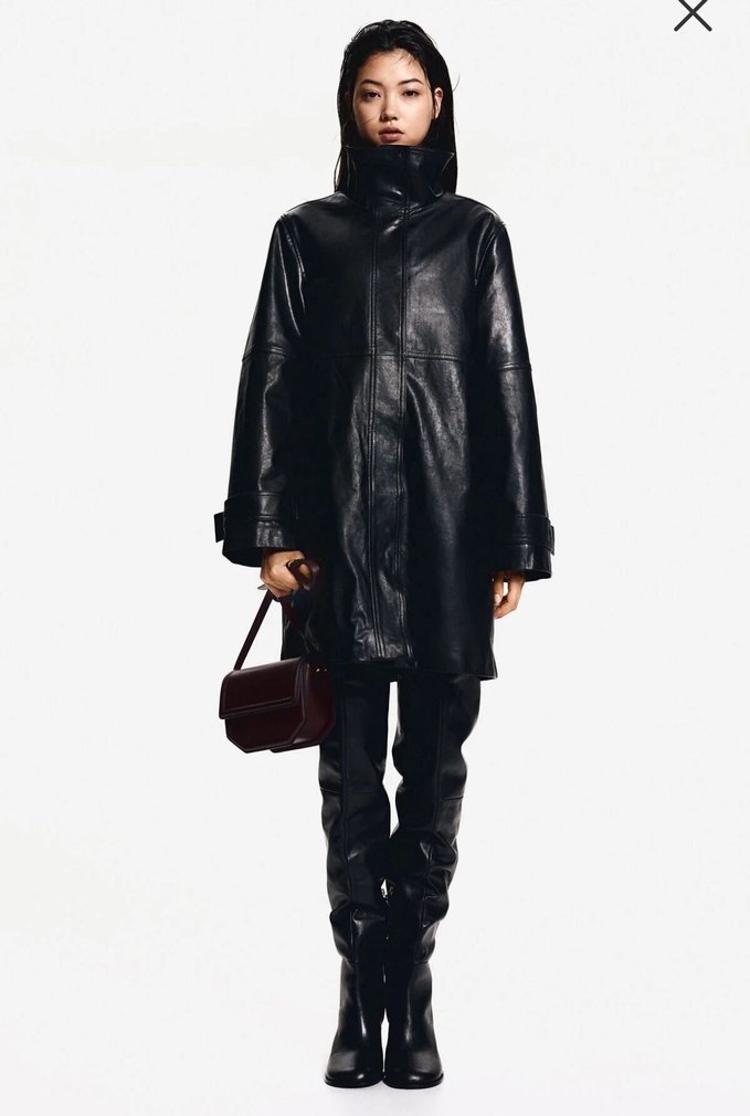 H&M DERİ KABAN - Görsel 3