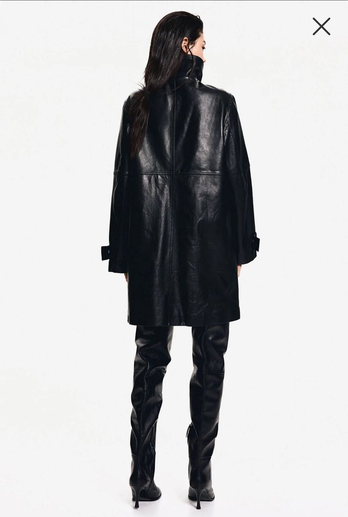 H&M DERİ KABAN - Görsel 2