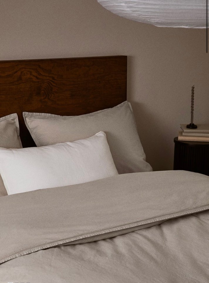 H&M PAMUKLU ÇİFT KİŞİLİK/BATTAL BOY NEVRESİM TAKIMI - Görsel 2