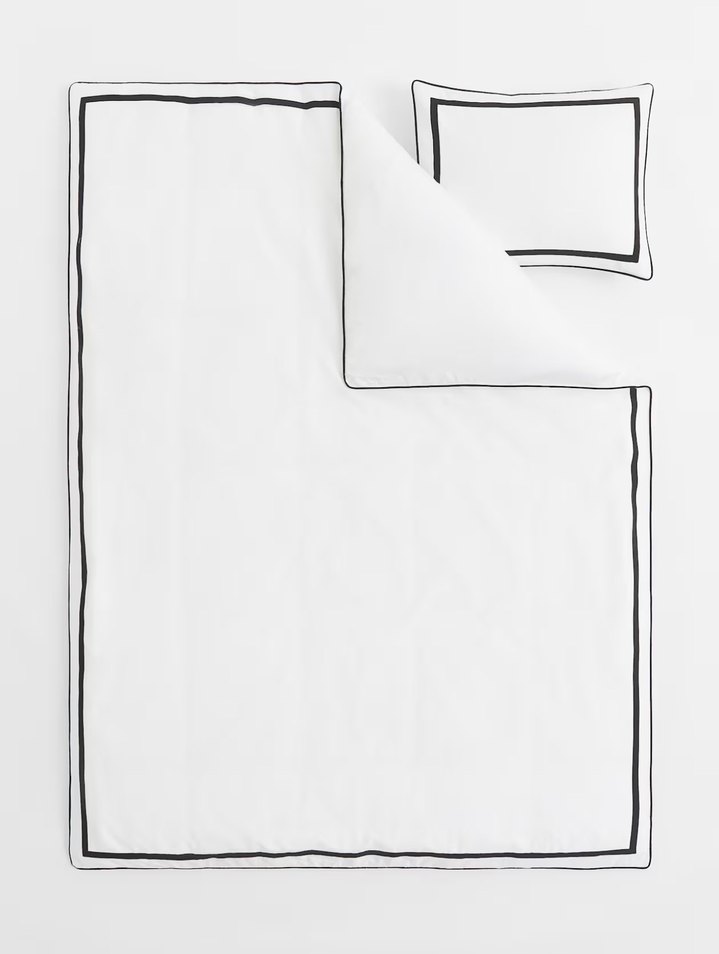 H&M MISIR PAMUKLU TEK KİŞİLİK NEVRESİM TAKIMI - Görsel 3