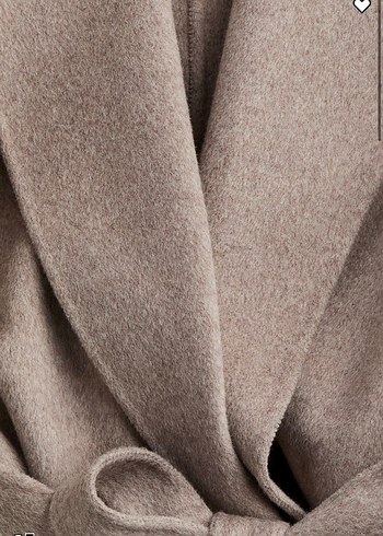 H&M EL YAPIMI YÜN KARIŞIMLI KABAN - Görsel 2