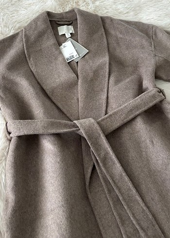 H&M EL YAPIMI YÜN KARIŞIMLI KABAN - Görsel 3