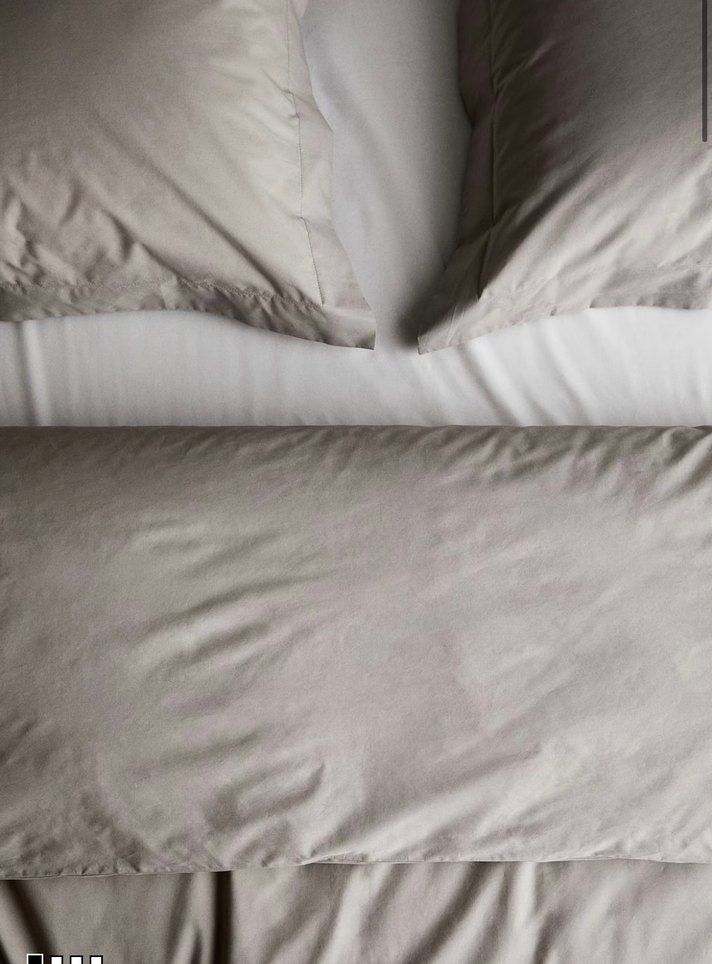 H&M ÇİFT KİŞİLİK/BATTAL BOY PERKAL NEVRESİM TAKIMI - Görsel 2